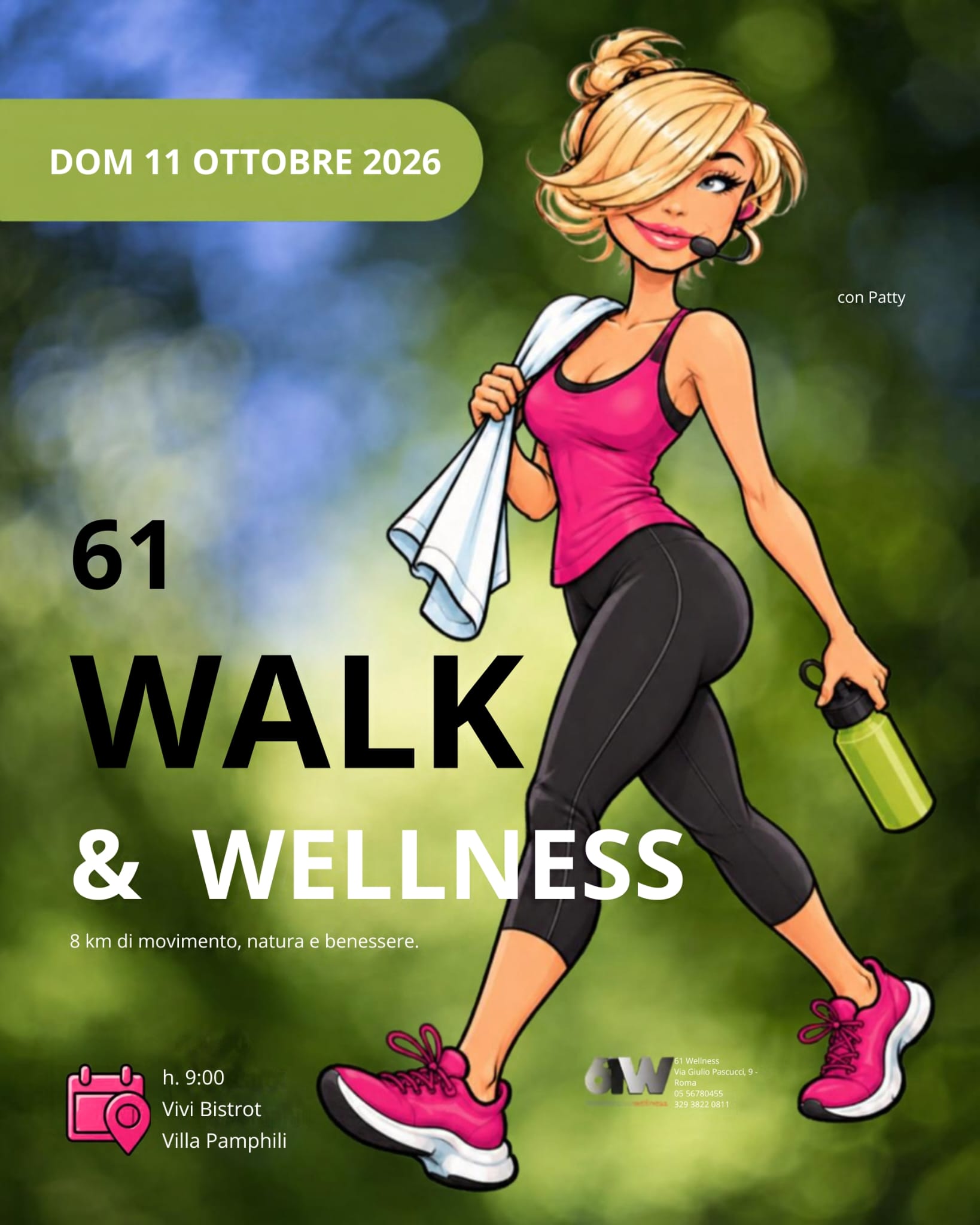 61 Walk & Wellness - 11 ottobre - h. 9:00
